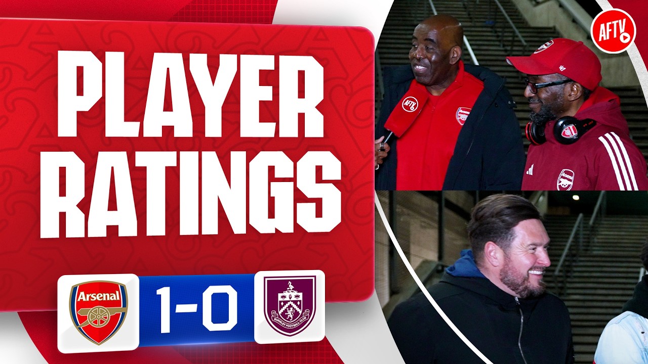 Declan Rice Shines Again! (Player Ratings) | Arsenal 1-0 Burnley
