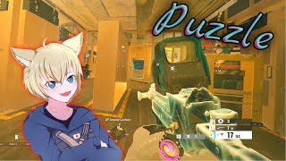 【R6S】Puzzle - R6S Highlight【Vtuber】
