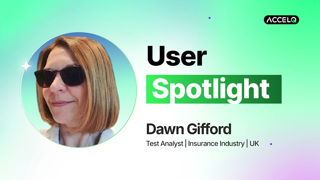 User Spotlight : The Shift from Manual Testing to Codeless AI Automation with ACCELQ