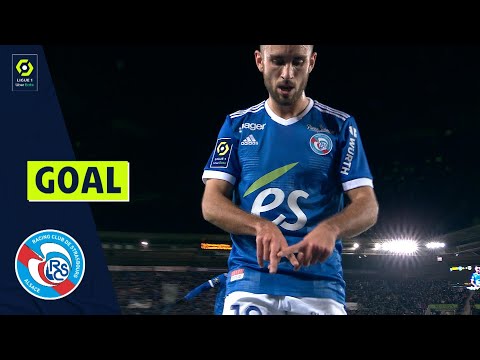 Goal Adrien THOMASSON (22' - RCSA) RC STRASBOURG ALSACE - FC GIRONDINS DE BORDEAUX (5-2) 21/22