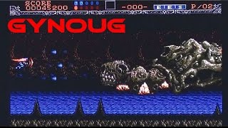 Gynoug on Mega Drive. Played for laughs, with commentary.
