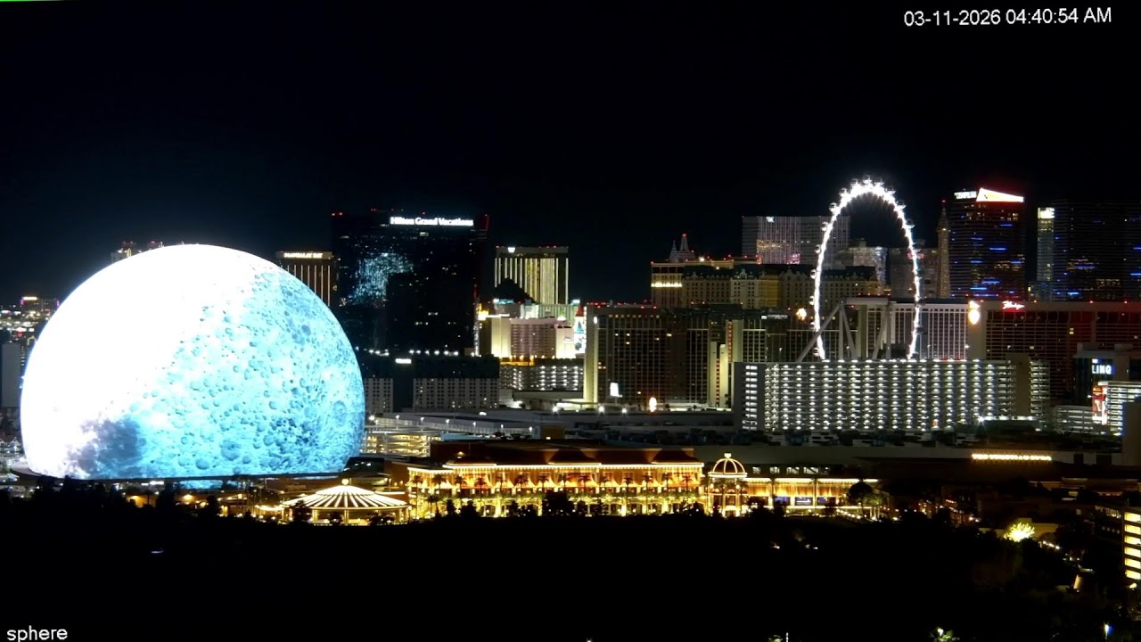 Las Vegas Strip webcam — Las Vegas, United States