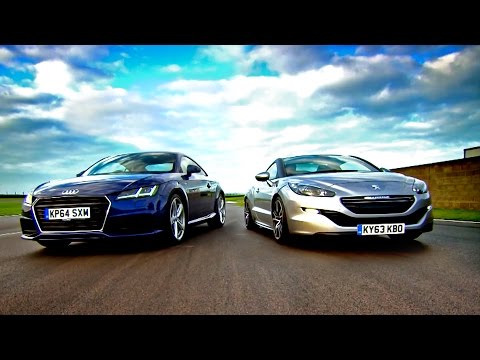 Audi TT vs Peugeot RCZ - Fifth Gear