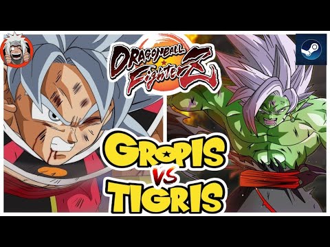 DBFZ Gropis vs Tigris (KBuu, Zamasu, Cell) vs (Jiren, GokuUI, GokuSSB)