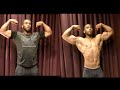 5 MINUTES OF POSING | POSING SHIRTLESS VS THE SHIRT ON!