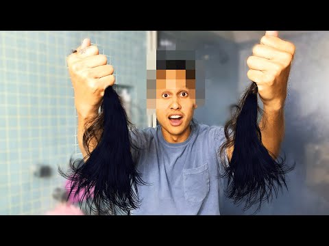 CUTTING MY HAIR (first time in 5 years) Video