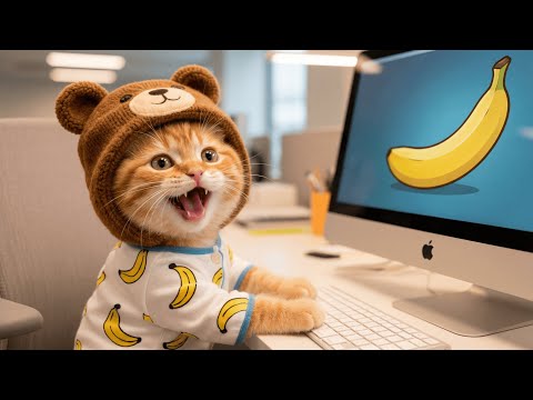 Ginger Kitten Worked a Part Time Office Job and Bought Mama Cat a New Outfit Instead of Toys 🥺🐱