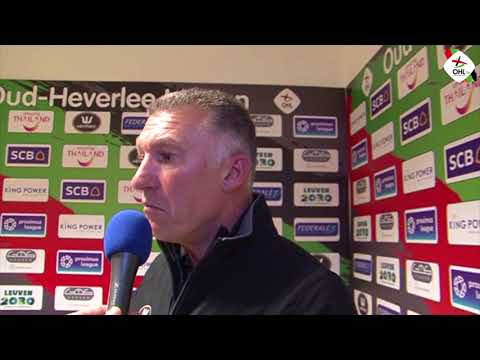 Interview coach Pearson Nigel na OHL   Union 28 10 17
