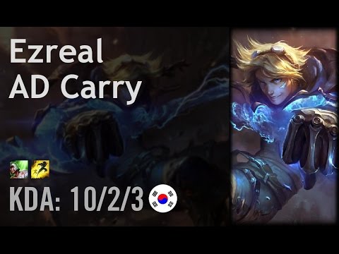 Ezreal AD Carry vs Tristana - LokeN - KR Challenger Path 6.2