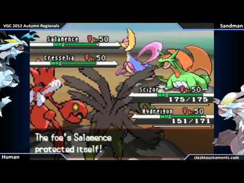 Pokemon VGC 2013 Autumn Regionals - Human vs Sandman