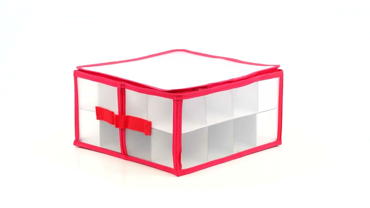 32 Christmas Baubles Storage Box