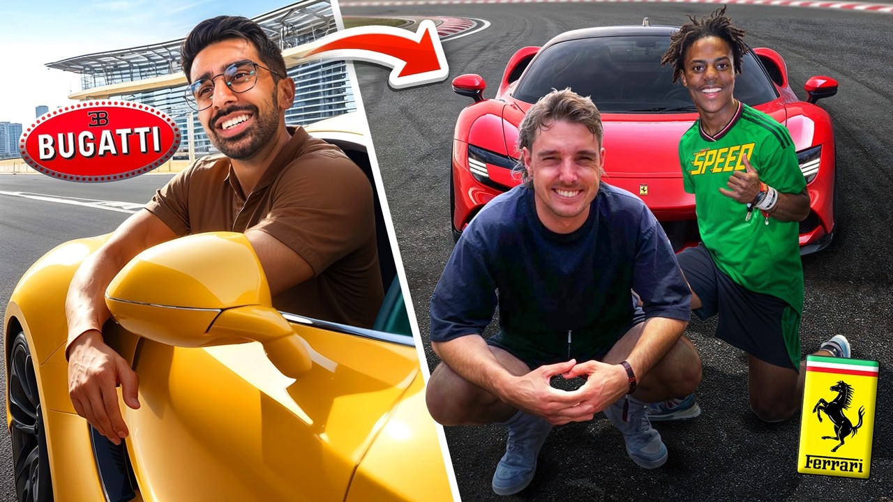 WORLDS MOST EXPENSIVE ROAD TRIP ft. Lazarbeam, Speed & Lachlan