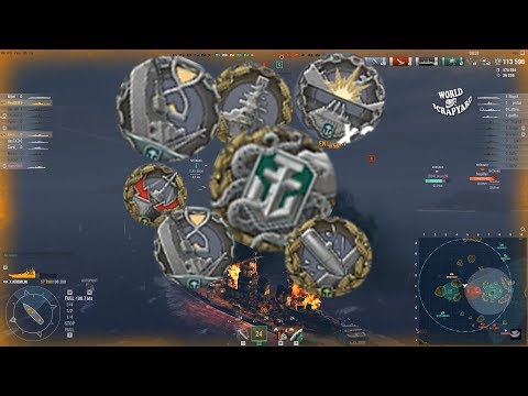 Kreml - The-7-Medal-Monster || World of Warships