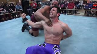 Mac Daniels &amp; Frank Jaeger vs. Eric Johnson &amp; Brandino Davis - Limitless Wrestling (Let&#39;s Wrestle)