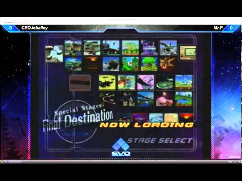EVO 2013 - Super Smash Bros Melee - CEOJeballey vs Mr.F
