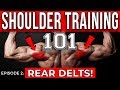 V Shred | 5 Rear Delt Exercises for BIGGER Shoulders! Episode 2