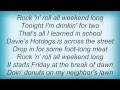 Donnas - Doin' Donuts Lyrics