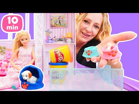 Die tollsten Play Doh Videos mit NIcole Kompilation. Bastelideen für Kinder.