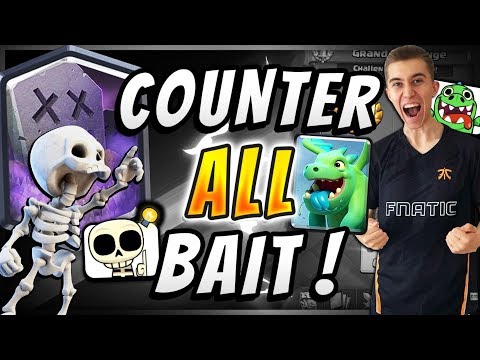 MY FAVORITE GRAVEYARD DECK CAN'T LOSE TO BAIT! — Clash Royale