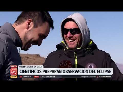 ¿Cómo se preparan los 13 telescopios de La Silla para el eclipse total de sol? | 24 Horas TVN Chile