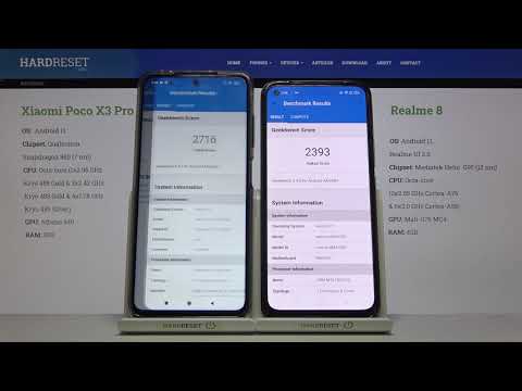 Poco X3 Pro vs Realme 8 OpenCL GPU Vulkan Geekbench 5 - Test