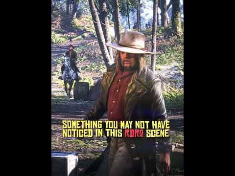 The Way Micah Glances At The Pinkertons 😳 - #rdr2 #shorts