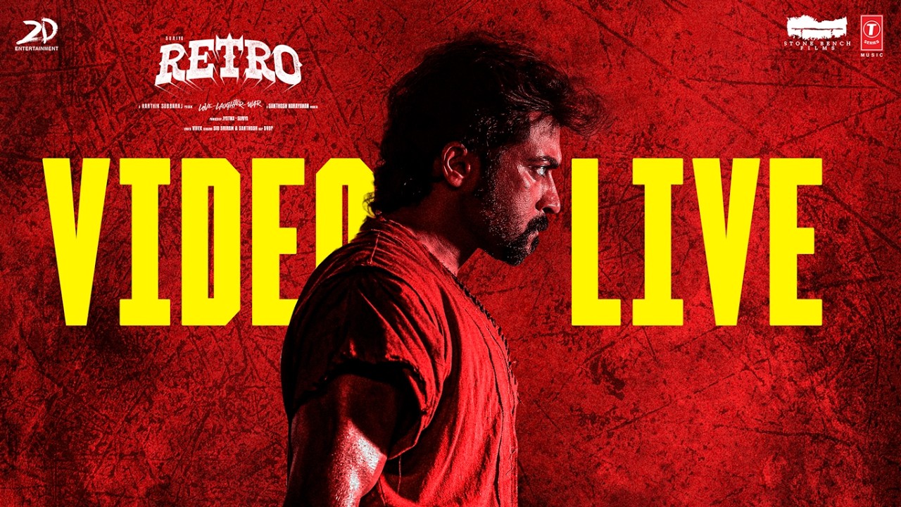 Retro Video Live | Suriya,Pooja Hegde,Joju George,Jayaram | Santhosh Narayanan | Karthik Subbaraj