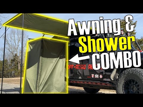 Tuffstuff awning with shower | First impressions | The best awning for overlanding?
