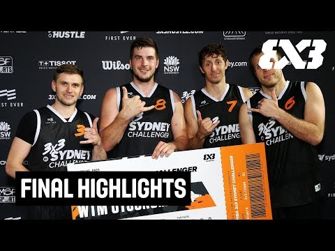 Piran v Melbourne - Final Highlights - FIBA 3x3 Sydney Challenger 2018
