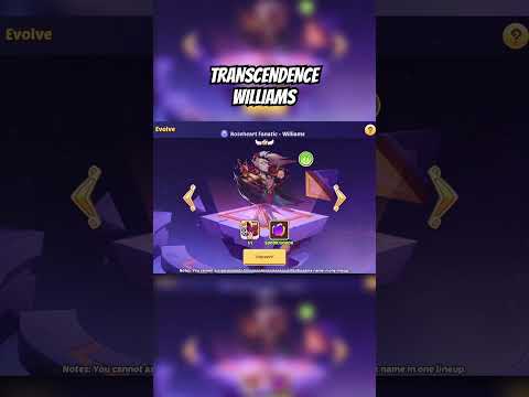 Transcendence Williams | Idle Heroes
