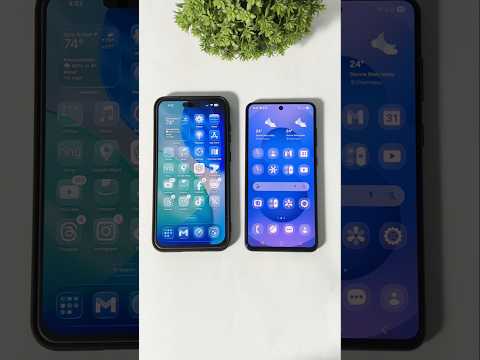 One UI 7 or iOS 26 Liquid Glass Icons ? #oneui7 #ios26 #samsung #apple #oneui7update