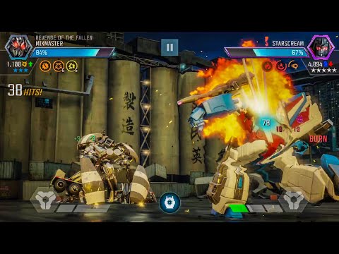 3⭐️ Mixmaster Melts 5⭐️ Starscream?! | Transformers: Forged to Fight (TFTF)