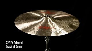 Video thumbnail for Zildjian Sound Lab: 22" FX Oriental Crash of Doom by Avedis Zildjian Company