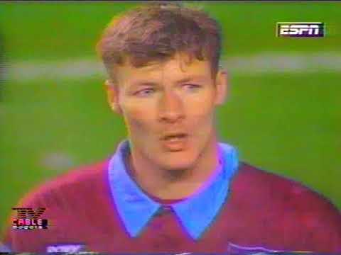 Newcastle (3) vs West Ham United (0). EPL 1995-1996. Fecha 31. Faustino Asprilla. Segundo Tiempo