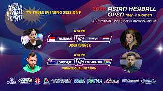 🔴 LIVE: Asian Heyball Open 2026 | Day 2 | Round Matches & Key Battles | WPA Offi