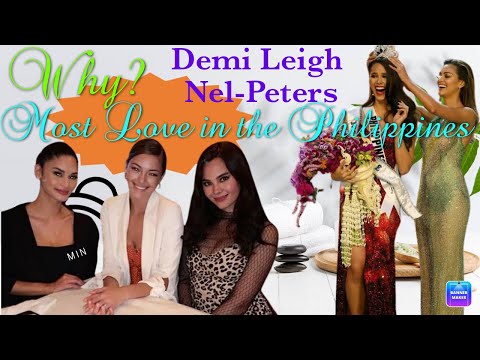 DEMI LEIGH NEL-PETERS FOI AMADA NAS FILIPINAS I MISS UNIVERSE 2017 ÁFRICA DO SUL