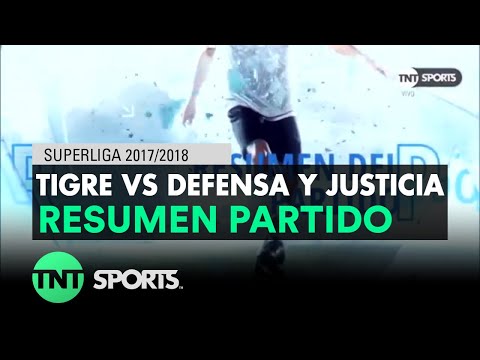 Resumen de Tigre vs Defensa y Justicia (1-1) | Fecha 16 - Superliga Argentina 2017/20