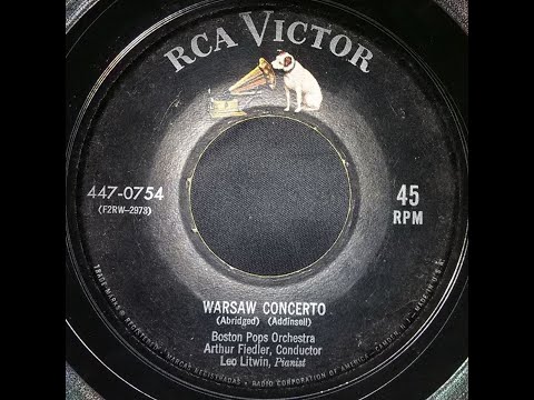 (Unrestored) Richard Addinsell, The Boston Pops Orchestra, Leo Litwin – Warsaw Concerto