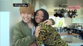 BTS WITH GIRLS  Cute Funny Moments
