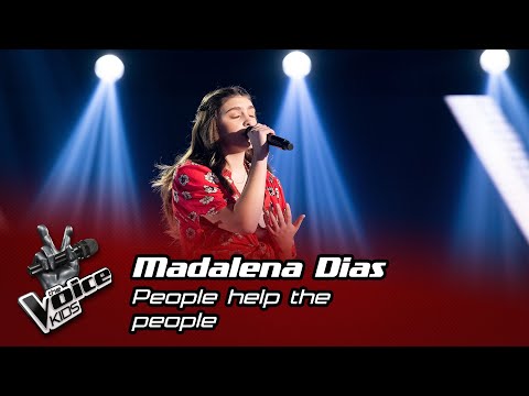Madalena Dias - "People Help The People" | Prova Cega | The Voice Kids