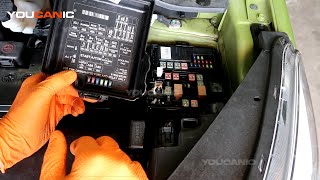 2014-2019 Kia Soul - Fuse Box Locations