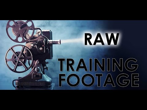 Raw Footage of Floorball Goalie Training Session 2020-01-13