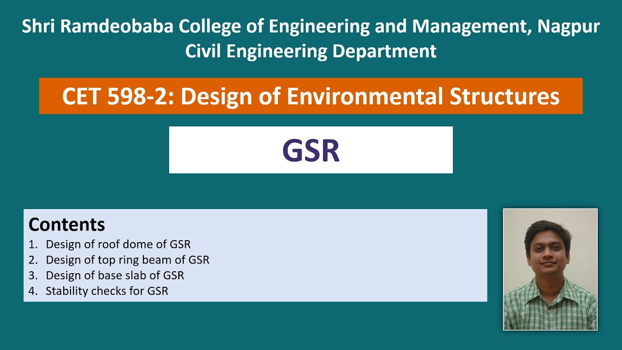 Lecture 2   Design of GSR Tank Wall