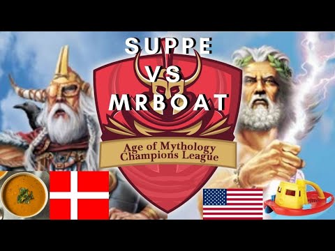 Suppe (Odin) vs Mrboat (Zeus) - Age of Mythology: The Titans (Game 2)