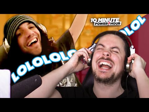 Telling each other BAD JOKES by our viewers! - 10 Minute Power Hour