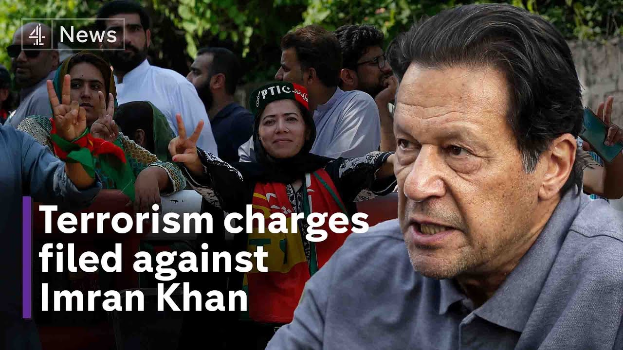 Imran Khan: Pakistan ex-PM charged under terrorism act