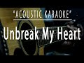 Unbreak my heart - Karaoke akustik (Toni Braxton)