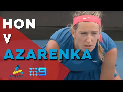 Victoria Azarenka vs. Priscilla Hon: Adelaide International 2022