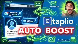 Automate LinkedIn Engagement Boost Posts & Schedule Comments | Taplio