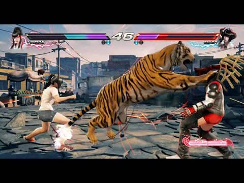 TEKKEN 7 KAZUMI VS ELIZA FIGHT PC